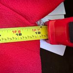 Rachel Parcell  Barbados Red Midi Short Sleeves Button Down. Tie In Front Sz M. Photo 13