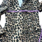 ZARA Leopard Print Trench Coat Size Small NWT Photo 4