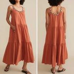 Marine layer New! Andrea Knit Midi Dress in Baked Clay, size M Photo 1