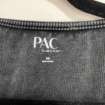 PacSun  Vintage Wash Ruched Tie Short Sleeve Ribbed Women’s Top Shirt Sz XS EUC Photo 1