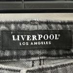 Liverpool  Size 10/30 High Rise Fray Hem Crop Jeans in Pumice Fray Photo 5