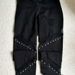 Old Navy Leggings with Mesh and Rhinestones Dance Costume Photo 0