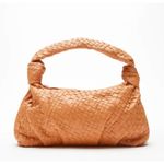 Cleobella  Tan Woven Morgan Handbag Photo 2