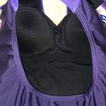 Blue & purple Boyleg boy short one price swimsuit Size XL Photo 6