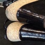 Anthropologie No. 704b patent bronze cork wedge sandal 39.5 Women’s Size 9.5 Photo 7