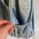 ZARA Vintage  Short scrunched Denim Vest Photo 6