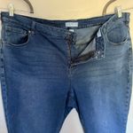 Lane Bryant  Stretch Skinny Ankle Womens Jeans Sz 28 Comfort Distress Normcore Photo 2