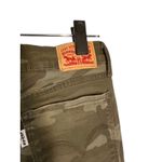 Levi's 711 Green Camo Skinny Ankle Cotton Stretch Casual Denim Jeans Women Sz 28 Photo 8