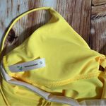 Beachsissi  Yellow Adjustable Strap Flowy Tankini Top Photo 12