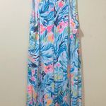 Lilly Pulitzer Womens  Melle Tippy Top Pima Tank Palm Fun Core Cruise Dress Photo 4