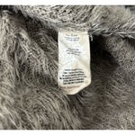 Soft Surroundings Sweater Womens Large Taupe Metallic Fuzzy Eyelash Knit Casual Photo 7