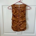 Free People  Ride Along Ruched Crop Tank size M Photo 1