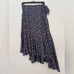 Apiece Apart  Rosita Wrap Skirt in Navy Night Floral Size 2 Photo 2