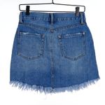 Just Black Denim JBD Frayed Jean Skirt Small Photo 3