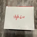 Style & Co . Dark Brown Heeled Boots Size 9.5 Photo 10