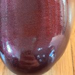 Soft Style Women’s Dark Red Heels Ruby Patent Leather Shoes Size 9 Photo 2