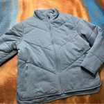 Three Dots NWT  Quilted Jacket size medium Heather Pavement fall winter Photo 3