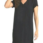 Anthropologie Cloth and Stone Black Tee Shirt Dress Women’s XS Photo 0
