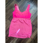 Lululemon  Hustle & bustle tank Neon pink activewear logo yoga casual workout Photo 3