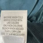 Garnet Hill Blouson Knit Dress XL Teal Blue Organic Boatneck Soft Modern Chic Photo 9