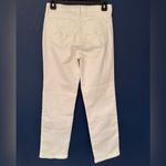 Lilly Pulitzer South Ocean High Rise Straight Leg Jeans in Resort White Size 0 Photo 6