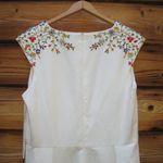 Mac Duggal NWT 70214 BEADED CAP SLEEVE A LINE MIDI DRESS Photo 10