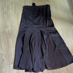 LIONESS  Rose Maxi Skirt Chocolate Photo 2