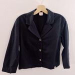 Third Love Collared 3/4 Length Sleeve Button Up Shirt Cotton Photo 5