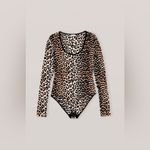Ganni Leopard Print Bodysuit NWT Photo 3