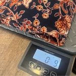 Womens Dress Size Small Navy Orange Long Neck Tie Sheer Bottom Upper Lining Work Blue Photo 9