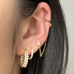 Evry Jewels “Flashy Earrings” Gold Photo 0