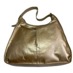 Hobo International Hobo MARLEY CAMEO Hobo Shoulder Bag GOLD Vintage Pearlescent Leather Large Photo 0