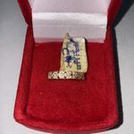 MR Gold Dainty 18k Solid Gold ring. Size 8 1/2. NWT Photo 3