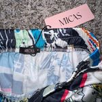 Micas NWT  Abstract Satin Women’s Wide Leg Pants Photo 3