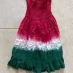 Steve Madden Strapless Watermelon Dress Sz Medium Photo 0