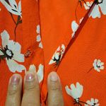 On 34th Floral Dress Red Size 8 Photo 4