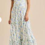 Altar'd State NEW Altar’d State Blue Floral Maxi Dress Size XL Available NWT Photo 0