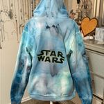 Handmade Blue‎ Tie-Dye Hoodie Photo 2