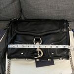 Rebecca Minkoff Black Leather “Mac Bombe” Crossbody Bag Photo 4