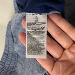 Old Navy  Blue Chambray Linen Blend Tapered Straight Leg Pant XL Photo 4