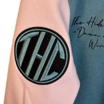 NWT Teal & White Reversible Varsity Jacket by The Hideout Clothing Size Large Photo 3
