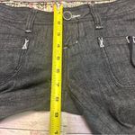 Zana Di  Dark Gray Ankle Jeans with Lace-Up Detail Photo 6