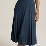 Beyond Yoga Featherweight At The Ready Square Neck Dress in Nocturnal Navy Small Photo 0