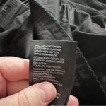 Anthropologie  Maeve Puff Sleeve Smocked Button Front Black Mini Dress Size L NWT Photo 7