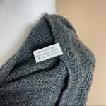 Nicole Marciano Grey With Silver Threading Infinity Scarf Classic Chunky Gray Photo 5