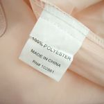 ADORE | White Blush Pink Nude Lace Overlay Dress 3/4 Sleeve Sheath Bride | Small Photo 6