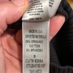 AGOLDE ‎ Tavi V-Neck Bodysuit Top Long Sleeve Ribbed Knit black size S Photo 7