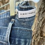 Almost Famous High Rise Paperbag Waist Denim Shorts Photo 3