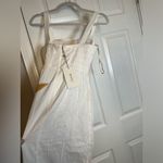 Cleobella  Brie Midi Dress in Ivory & Ochre Photo 9