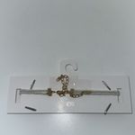 Ettika  Choker 18K Gold Plated & Cream Rope Cord 16” + Extender Boho Brand NEW Photo 6